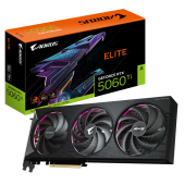 Фото Видеокарта Gigabyte NVIDIA GeForce RTX 5060 Ti Elite GDDR7 16GB, GV-N506TAORUS E-16GD