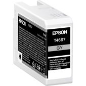 Картридж EPSON T46S7 Струйный Серый 25мл, C13T46S700