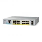 Коммутатор Cisco C2960L-16PS-LL Управляемый 18-ports, WS-C2960L-16PS-LL