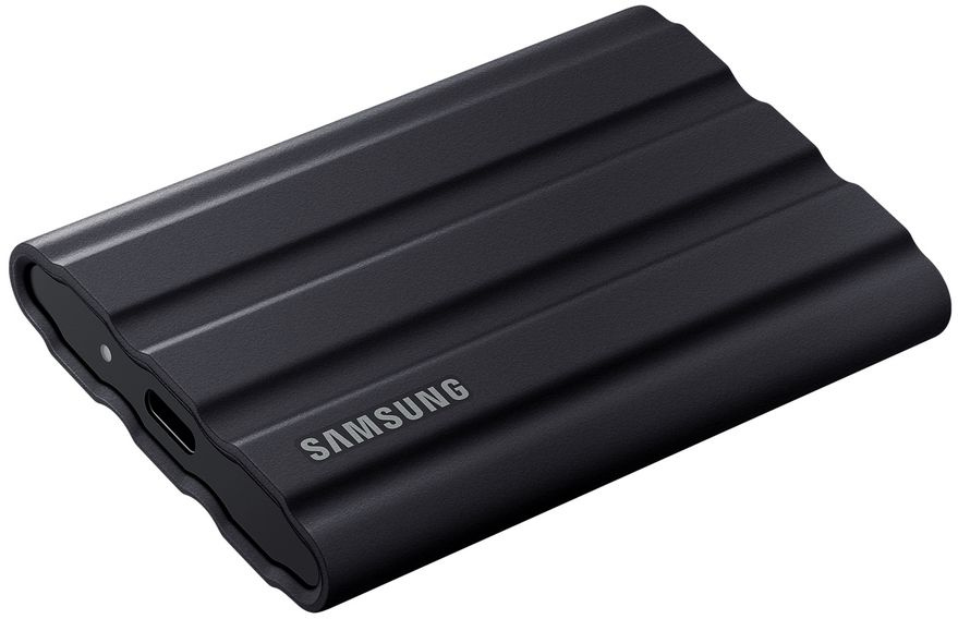 Внешний диск SSD Samsung T7 Shield 2 ТБ 2.5" USB 3.2 чёрный, MU-PE2T0S/WW