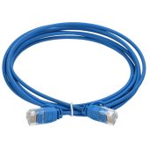 Патч-корд ITK UTP кат. 5e Синий 2 м, PC03-C5EUL-2M-SL-WT