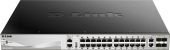 Коммутатор D-Link DGS-3130-30PS/B 24-PoE Управляемый 28-ports, DGS-3130-30PS/B