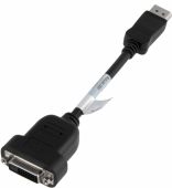 Фото Переходник HP Video DisplayPort (M) -> DVI-D Single Link (F) 0.18 м, FH973AA