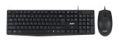 Фото Комплект Клавиатура/мышь Acer  Проводной чёрный, ZL.MCEEE.01M