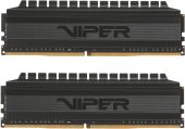 Комплект памяти PATRIOT Viper 4 Blackout 2х8 ГБ DIMM DDR4 3200 МГц, PVB416G320C6K