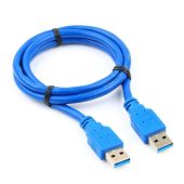 USB кабель Cablexpert USB Type A (M) -&gt; USB Type A (M) 1 м, CCP-USB3-AMAM-1M