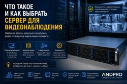 Что такое сервер для видеонаблюдения и как выбрать сервер под камеры