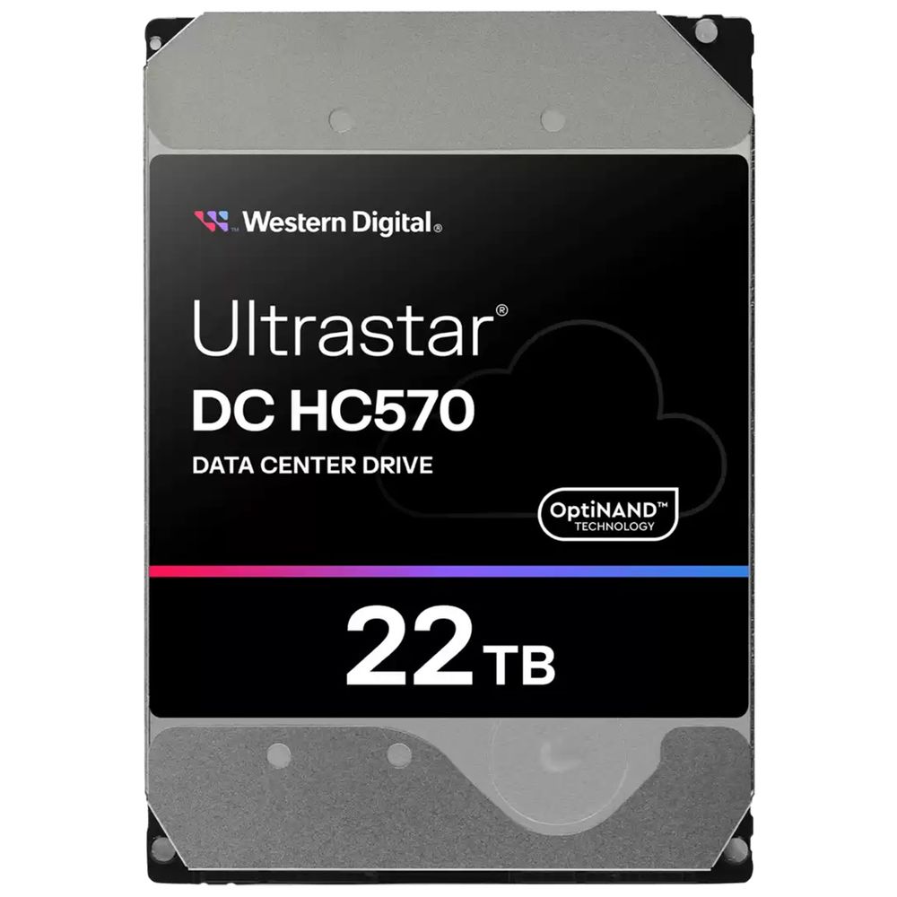 Диск HDD WD Ultrastar DC HС570 SATA 3.5" 22 ТБ, WUH722222ALE6L4