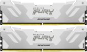 Фото Комплект памяти Kingston FURY Renegade White XMP 2х16 ГБ DIMM DDR5 6400 МГц, KF564C32RWK2-32