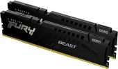 Комплект памяти Kingston FURY Beast Black 2х16 ГБ DIMM DDR5 5600 МГц, KF556C40BBK2-32