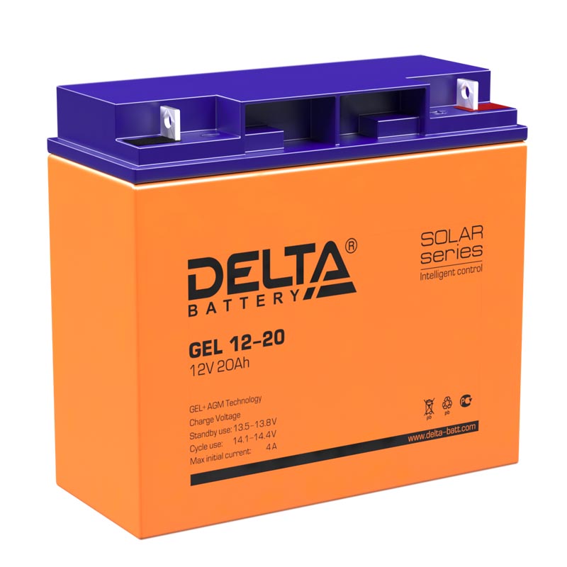 Батарея для ИБП Delta GEL, GEL 12-20