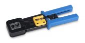 Инструмент обжимной Cabeus для коннекторов быстрой установки RJ-45, RJ-11/12, HT-376Z