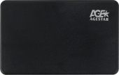 Фото Внешний корпус для HDD/SSD AgeStar 3UB2P 2.5" чёрный, 3UB2P2(BLACK)