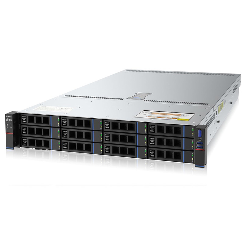 Серверная платформа Gooxi SL201 12x3.5" Rack 2U, SL201-D12R-NV-G3