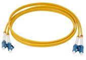 Оптический патч-корд LANMASTER 9/125 мкм жёлтый 5 м, TWT-2LC-2LC/SU-5.0