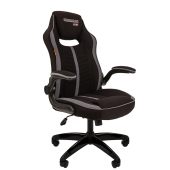 Вид Кресло для геймеров Chairman game 19 Чёрно-серый, ткань, 00-07069655
