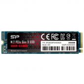 Фото Диск SSD SILICON POWER P34A80 M.2 2280 256 ГБ PCIe 3.0 NVMe x4, SP256GBP34A80M28
