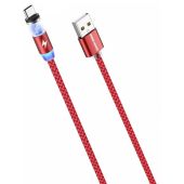 Фото USB кабель More choice Magnetic K61SA USB Type C (M) -> USB Type A (M) 3A 1 м, K61SAR