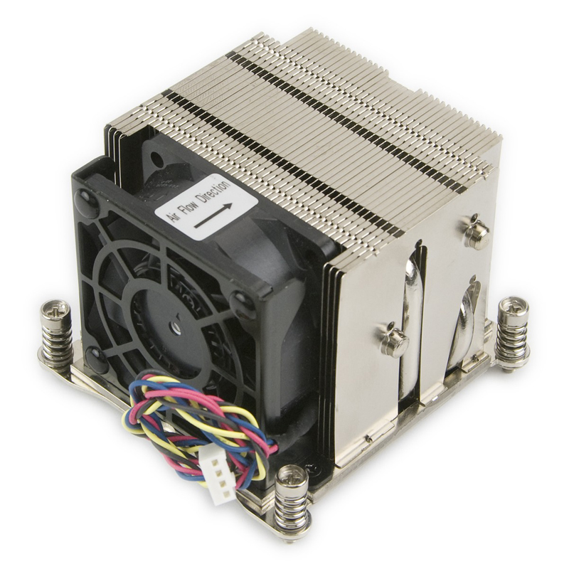Картинка - 1 Радиатор Supermicro Heatsink 2U+, SNK-P0048AP4