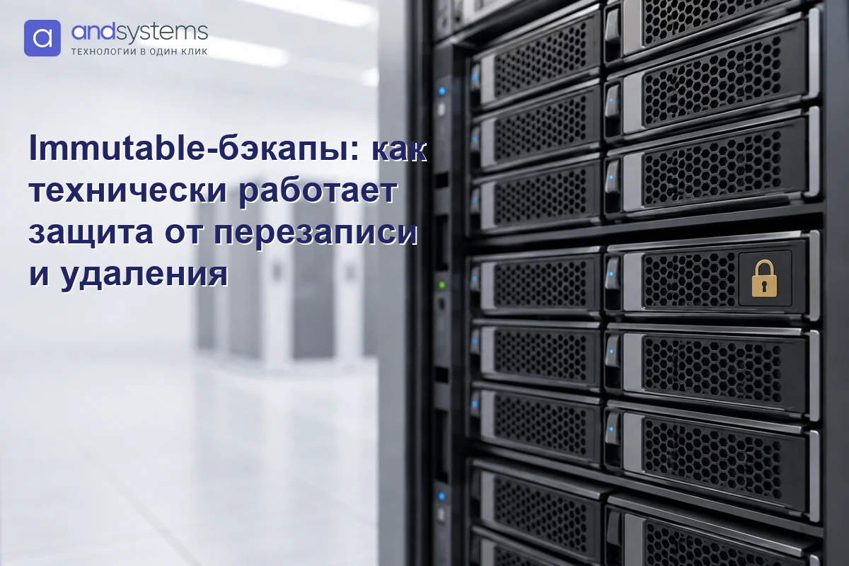 Immutable-бэкапы: как технически работает защита от перезаписи и удаления