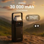 Портативный аккумулятор Power Bank XIAOMI DGPF30B чёрный, DGPF30B22PBK