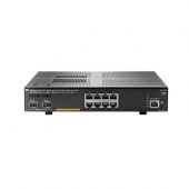 Коммутатор HPE Aruba 2930F 8G PoE+ 2SFP+ 8-PoE Управляемый 10-ports, JL258A