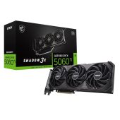 Видеокарта MSI NVIDIA GeForce RTX 5060 Ti GDDR7 8GB, RTX 5060 Ti 8G SHADOW 3X OC CLASSIC
