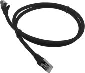 Патч-корд LANMASTER FTP кат. 6a чёрный 2 м, LAN-PC45/S6A-2.0-BK