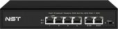 Коммутатор NST SW-4F2F-P 4-PoE Неуправляемый 6-ports, NS-SW-4F2F-P