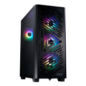 Корпус XPG LANDER 501 Midi Tower Без БП чёрный, LANDER501CMTA-BKCWW