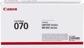 Тонер-картридж Canon 070 Лазерный Черный 3000стр, 5639C002