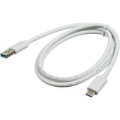 Фото USB кабель BURO USB Type C (M) -> USB Type A (M) 1 м, BHP USB-TPC-1W