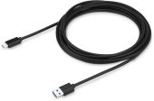 USB кабель BURO USB Type C (M) -&gt; USB Type A (M) 3A 3 м, BHP USB-TPC-3