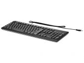 Вид Клавиатура мембранная HP USB Keyboard Проводная чёрный, QY776AA