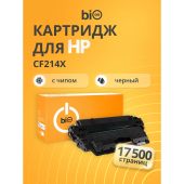Тонер-картридж Bion 14X Лазерный Черный 17500стр с чипом, BCR-CF214X