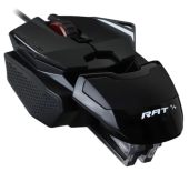 Мышь Mad Catz R.A.T. 1+ Проводная чёрный, MR01MCINBL000-0