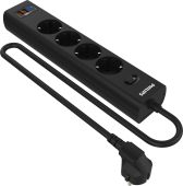 Сетевой фильтр Philips CHP8246BA 2 м чёрный, CHP8246BA/51