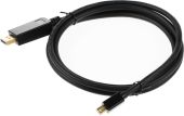 Вид Видео кабель BURO miniDisplayPort (M) -> DisplayPort (M) 1.5 м, MDP-DP