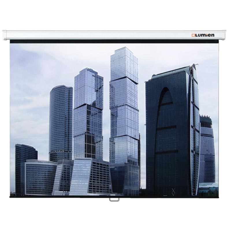 Картинка - 1 Экран настенно-потолочный Lumien Eco Picture 200x200 см 1:1 ручное управление, LEP-100103