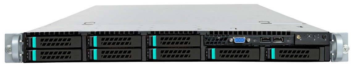 Картинка - 1 Серверная платформа Intel Black Bear Pass 8x2.5&quot; 1U, R1208BB4DC