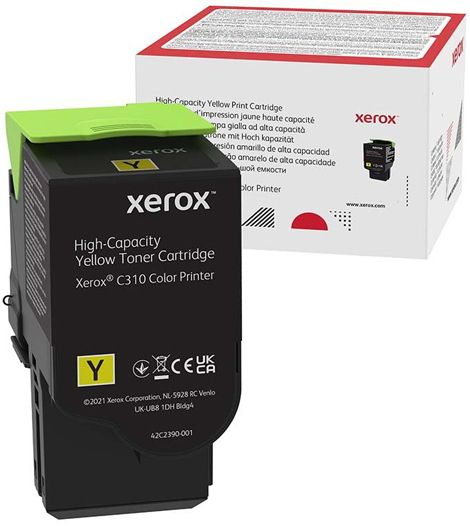 Тонер-картридж Xerox 006R04371 Лазерный Желтый 5500стр, 006R04371