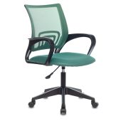 Кресло для операторов БЮРОКРАТ CH-695NLT Зелёный, сетка/ткань, CH-695NLT/GREEN