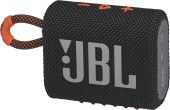 Фото Портативная акустика JBL GO 3 1.0, цвет - чёрный, JBLGO3BLKO
