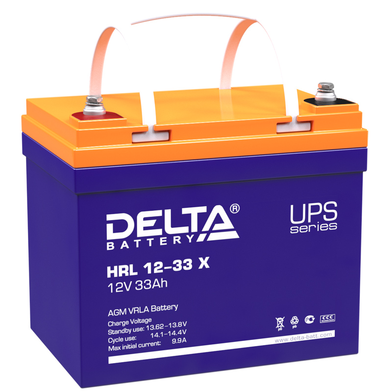 Фото-1 Батарея для ИБП Delta HRL X, HRL 12-33 X