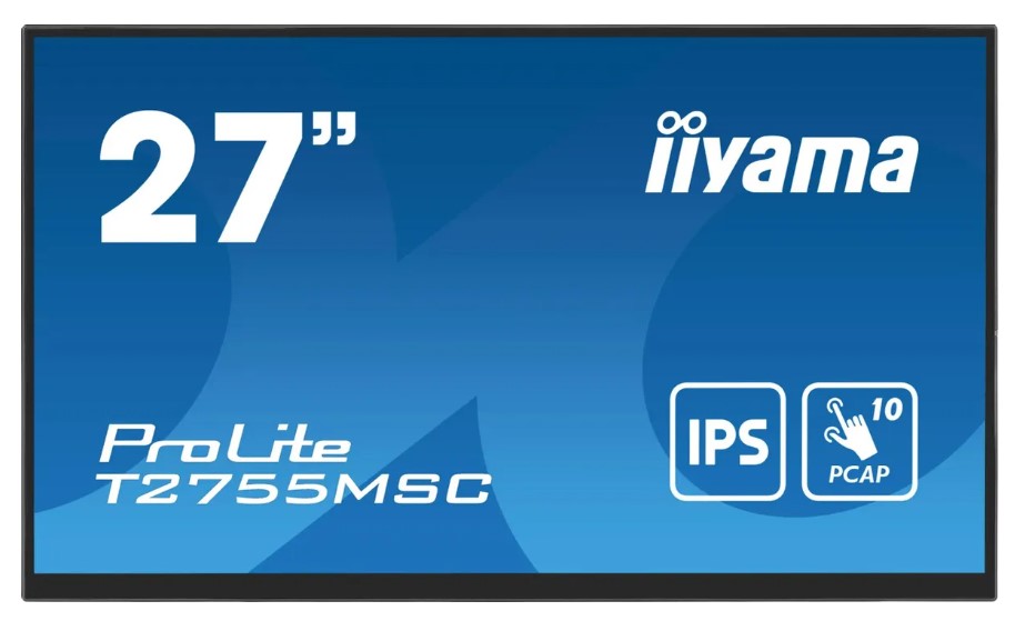 Монитор Iiyama T2755MSC-B1 27" IPS TouchScreen чёрный, T2755MSC-B1