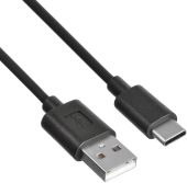 USB кабель KingPrice KP-USBAC-3A USB Type C (M) -> USB Type A (M) 3A 2 м, KP-USBAC-3A-2M
