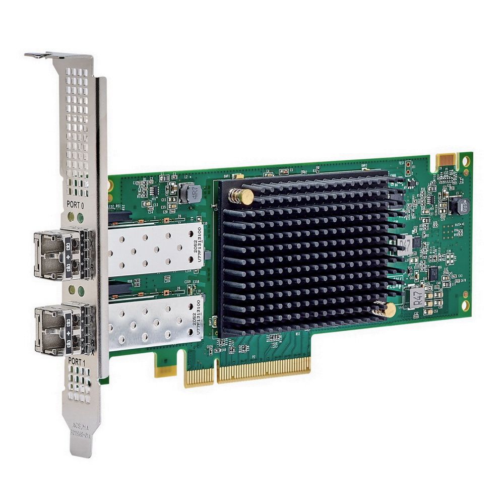 Адаптер главной шины Dell Emulex LPe36002 Fibre Channel 64 Гб/с FH Bracket, 540-BDRQ