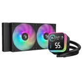 Система водяного охлаждения DeepCool LQ240 2 x 120 мм, R-LQ240-BKLSMW-G-1