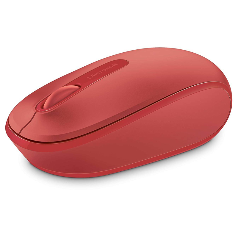 Картинка - 1 Мышь Microsoft 1850 Беспроводная Красный, U7Z-00034