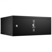 Настенный шкаф Cabeus WSC-05D Light 4U чёрный, WSC-05D-4U55/45m-BK